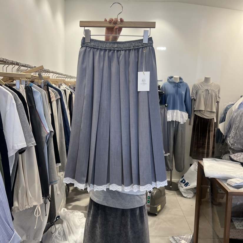 TAN&amp;COMO東大門直郵女士新款休閑熱賣時尚半身裙中短裙tan-COMO半身裙/中短裙圖色2