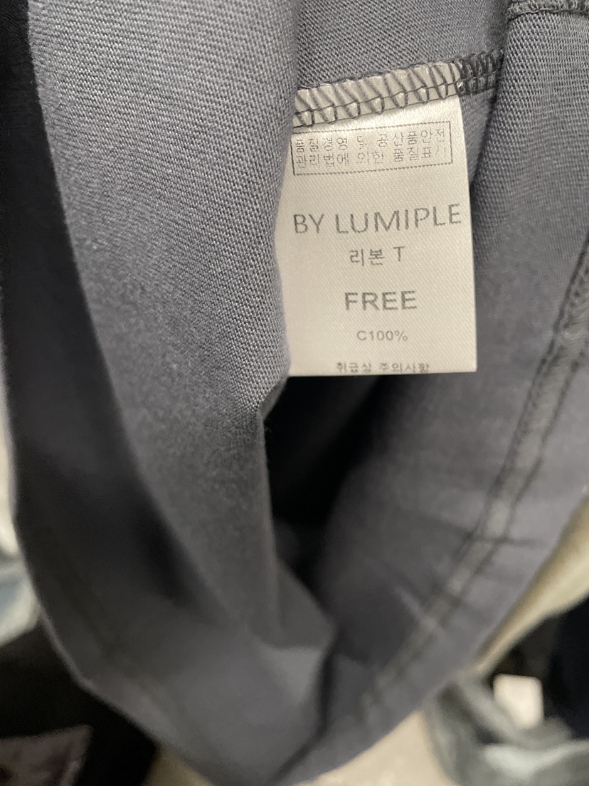 LUMIPLE東大門代購女裝新款熱賣真品職業26春夏人氣長袖T恤LUMIPLE長袖T恤