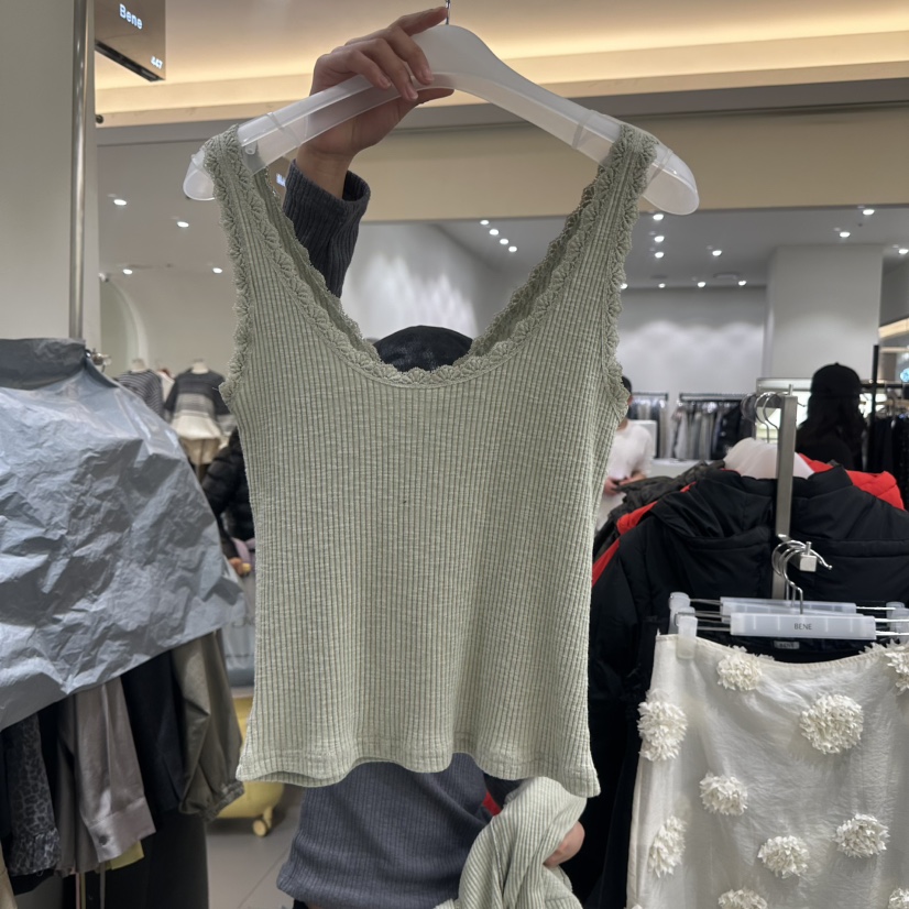 BENE東大門直郵女裝新品真品26春夏推薦人氣休閑吊帶背心BENE吊帶/背心