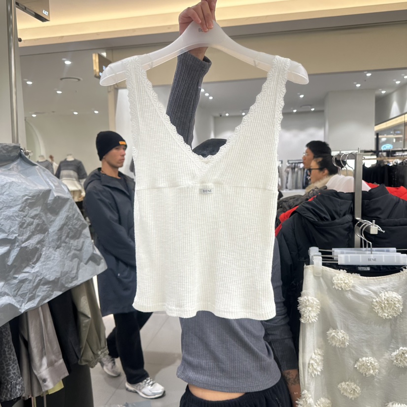 BENE東大門直郵女裝新品真品26春夏推薦人氣休閑吊帶背心BENE吊帶/背心圖色1