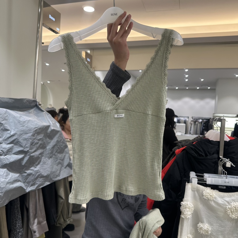 BENE東大門直郵女裝新品真品26春夏推薦人氣休閑吊帶背心BENE吊帶/背心圖色2