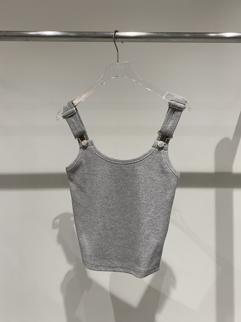 OKIE東大門實拍女裝新品真品人氣休閑職業推薦26春夏吊帶背心OKIE吊帶/背心圖色2