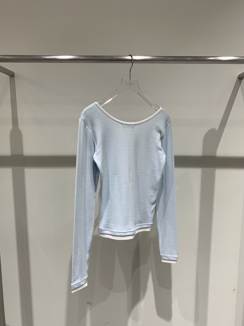 OKIE東大門代購女士新品時尚職業休閑熱賣推薦26春夏長袖T恤OKIE長袖T恤