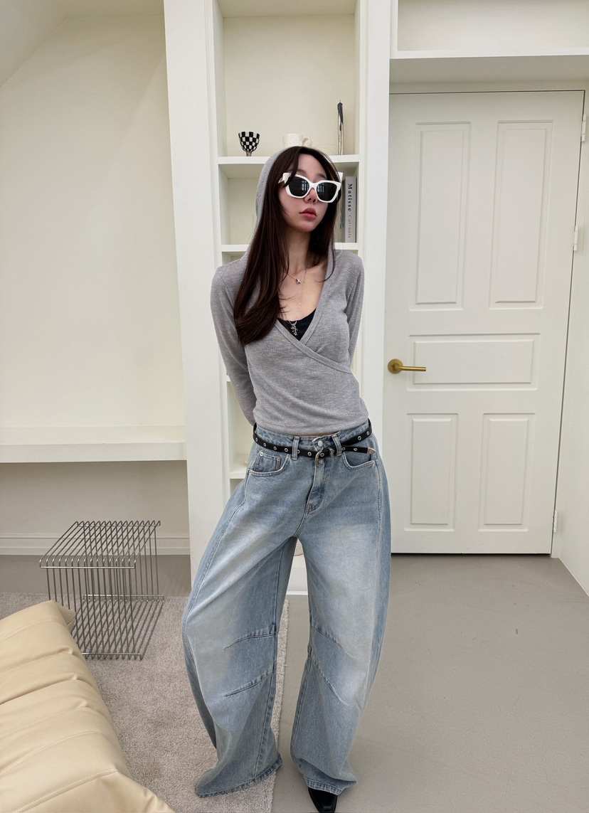 LUMIPLE東大門代購女士新品真品人氣休閑26春夏時尚休閑褲LUMIPLE休閑褲