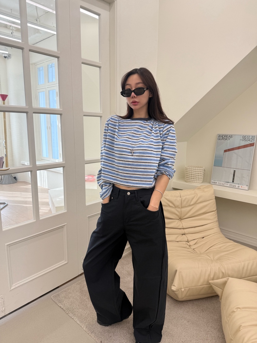 LUMIPLE東大門直郵女裝新款推薦真品時尚熱賣職業人氣休閑褲LUMIPLE休閑褲