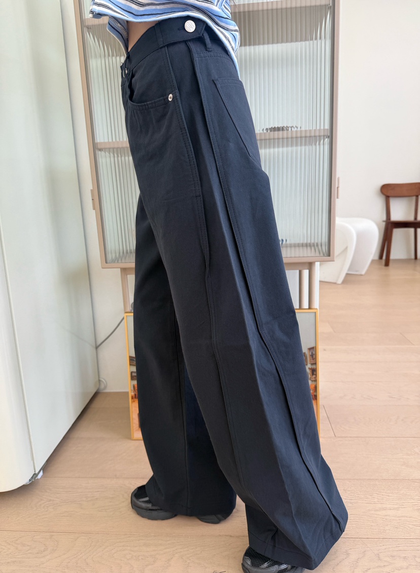 LUMIPLE東大門直郵女裝新款推薦真品時尚熱賣職業人氣休閑褲LUMIPLE休閑褲