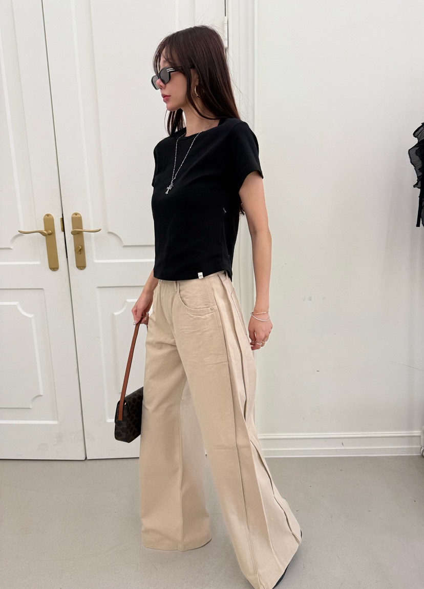 LUMIPLE東大門直郵女裝新款推薦真品時尚熱賣職業人氣休閑褲LUMIPLE休閑褲