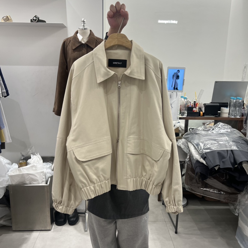 ANN MARGRET韓國代購女士新款人氣夾克GRETA.Y夾克圖色1