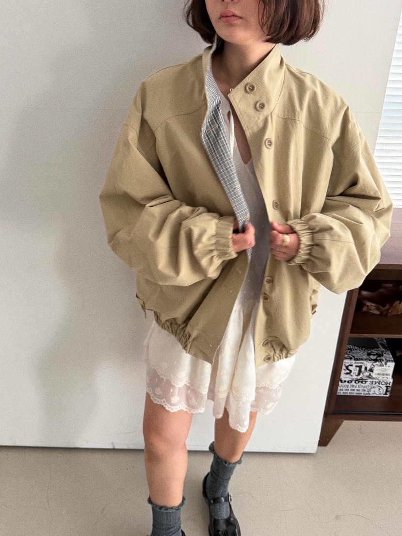 OLI SEOUL東大門實拍女裝新款職業熱賣人氣休閑夾克里外穿OLI SEOUL夾克