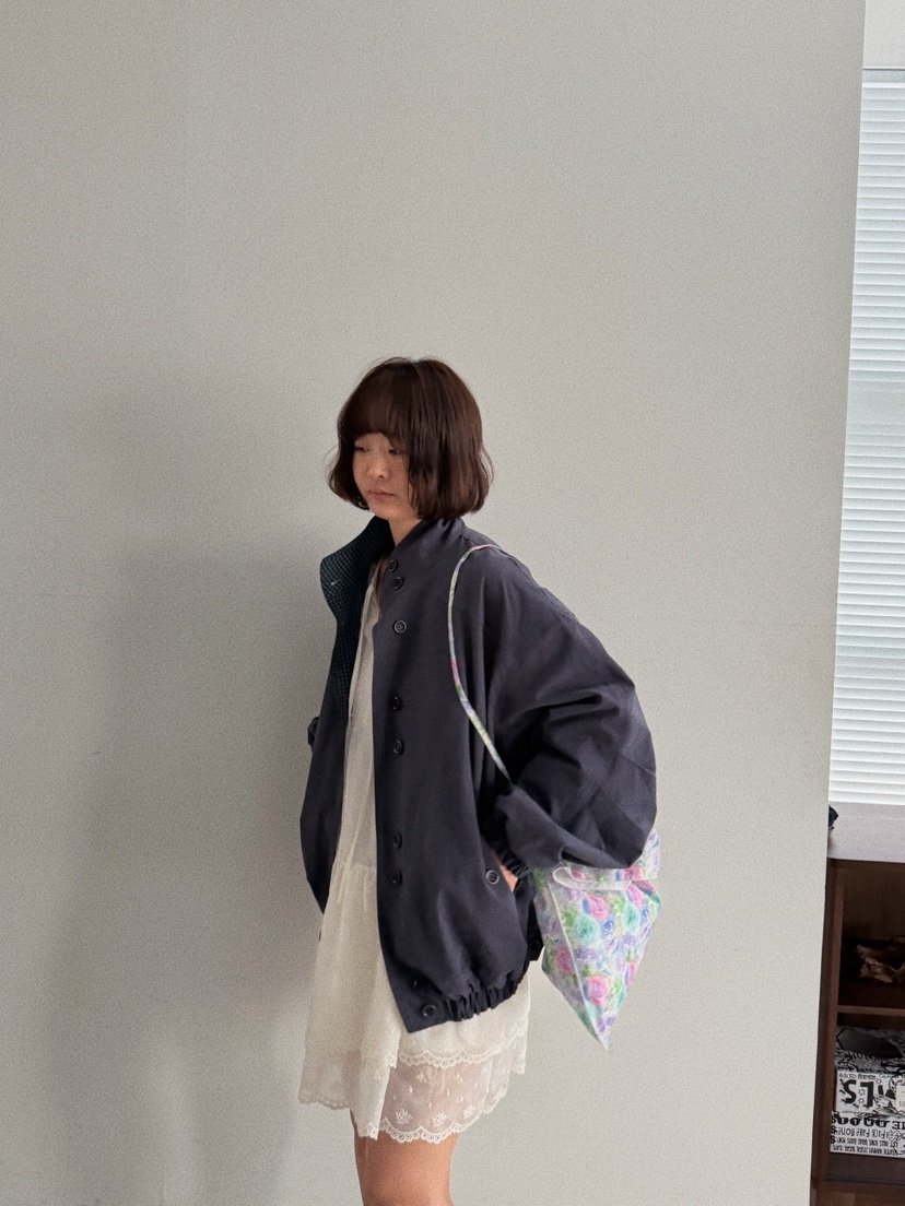 OLI SEOUL東大門實拍女裝新款職業熱賣人氣休閑夾克里外穿OLI SEOUL夾克