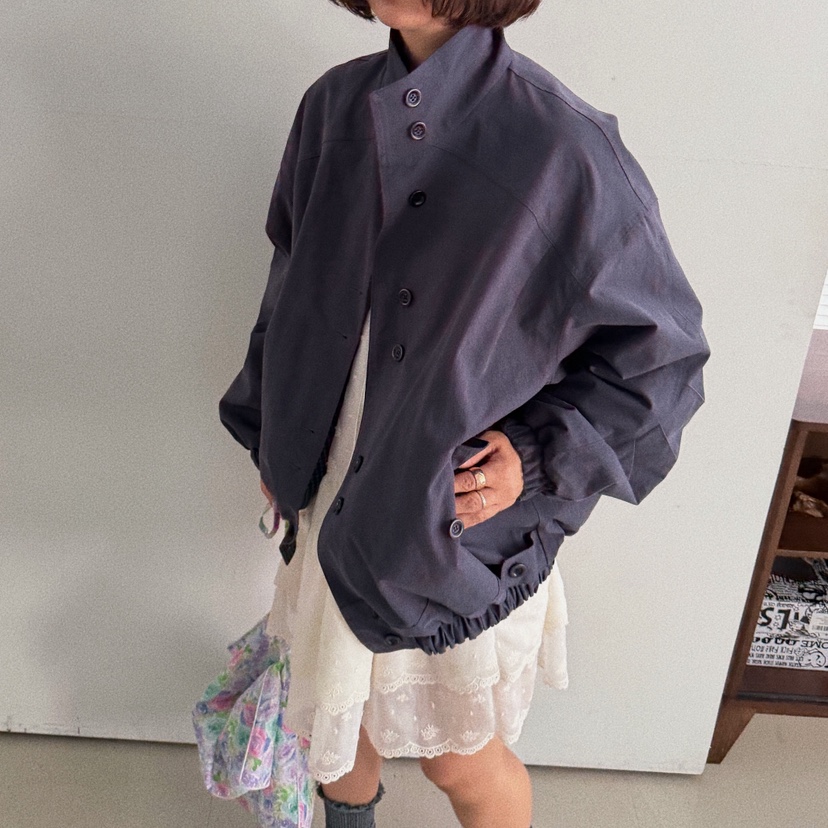 OLI SEOUL東大門實拍女裝新款職業熱賣人氣休閑夾克里外穿OLI SEOUL夾克