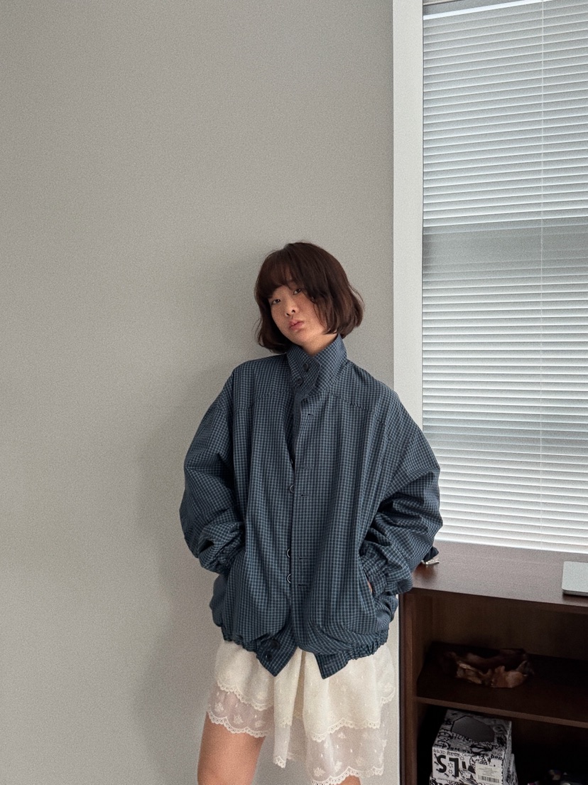 OLI SEOUL東大門實拍女裝新款職業熱賣人氣休閑夾克里外穿OLI SEOUL夾克