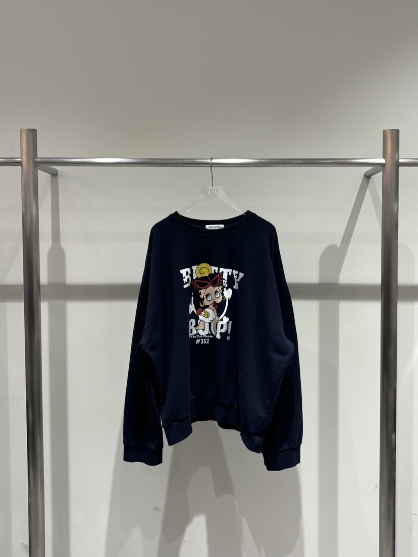 OKIE韓國代購女裝新品時尚26春夏職業熱賣真品休閑推薦衛衣OKIE衛衣圖色2