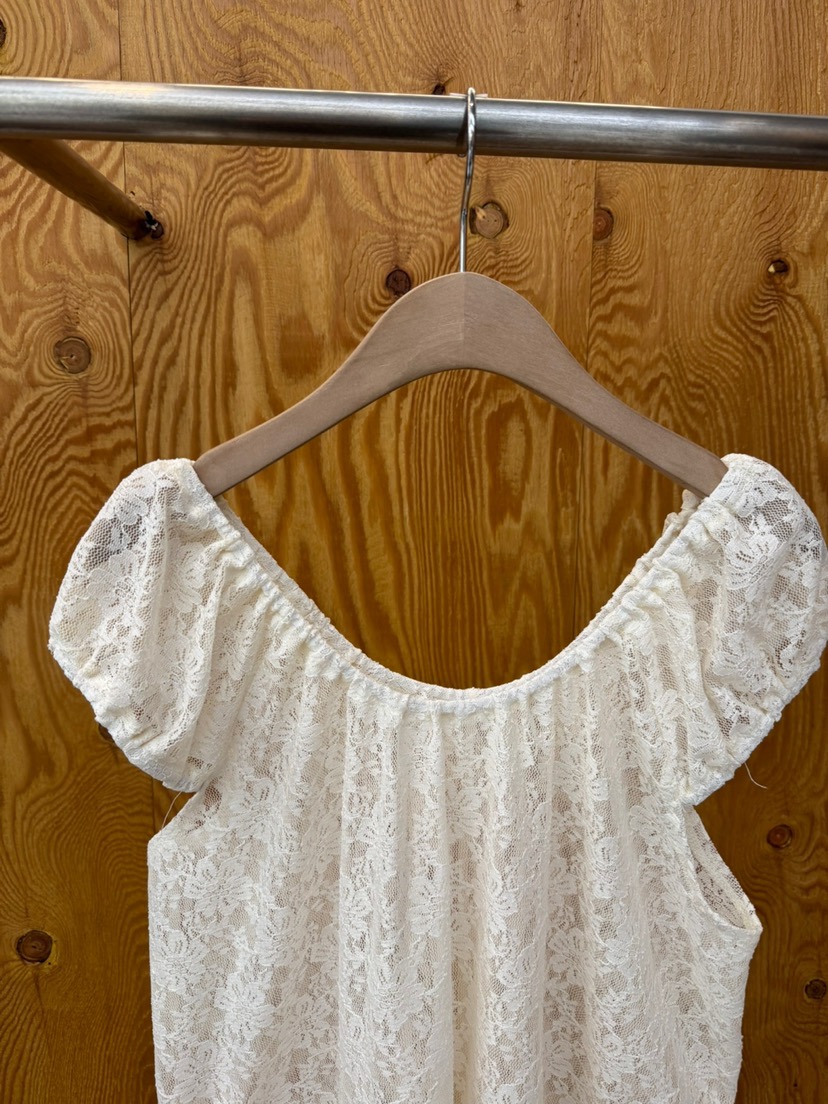 PROJECTVIEW東大門直郵女裝新款真品推薦26春夏連衣裙蕾絲褶皺PROJECTVIEW連衣裙