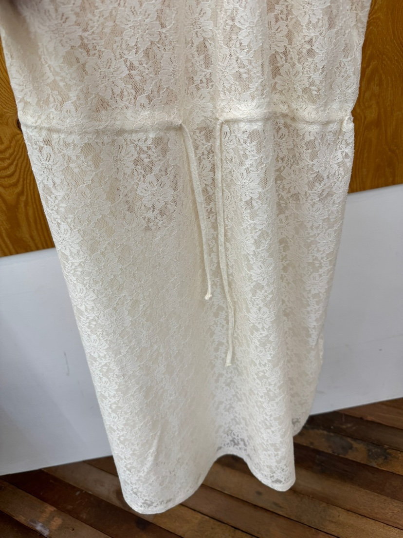 PROJECTVIEW東大門直郵女裝新款真品推薦26春夏連衣裙蕾絲褶皺PROJECTVIEW連衣裙