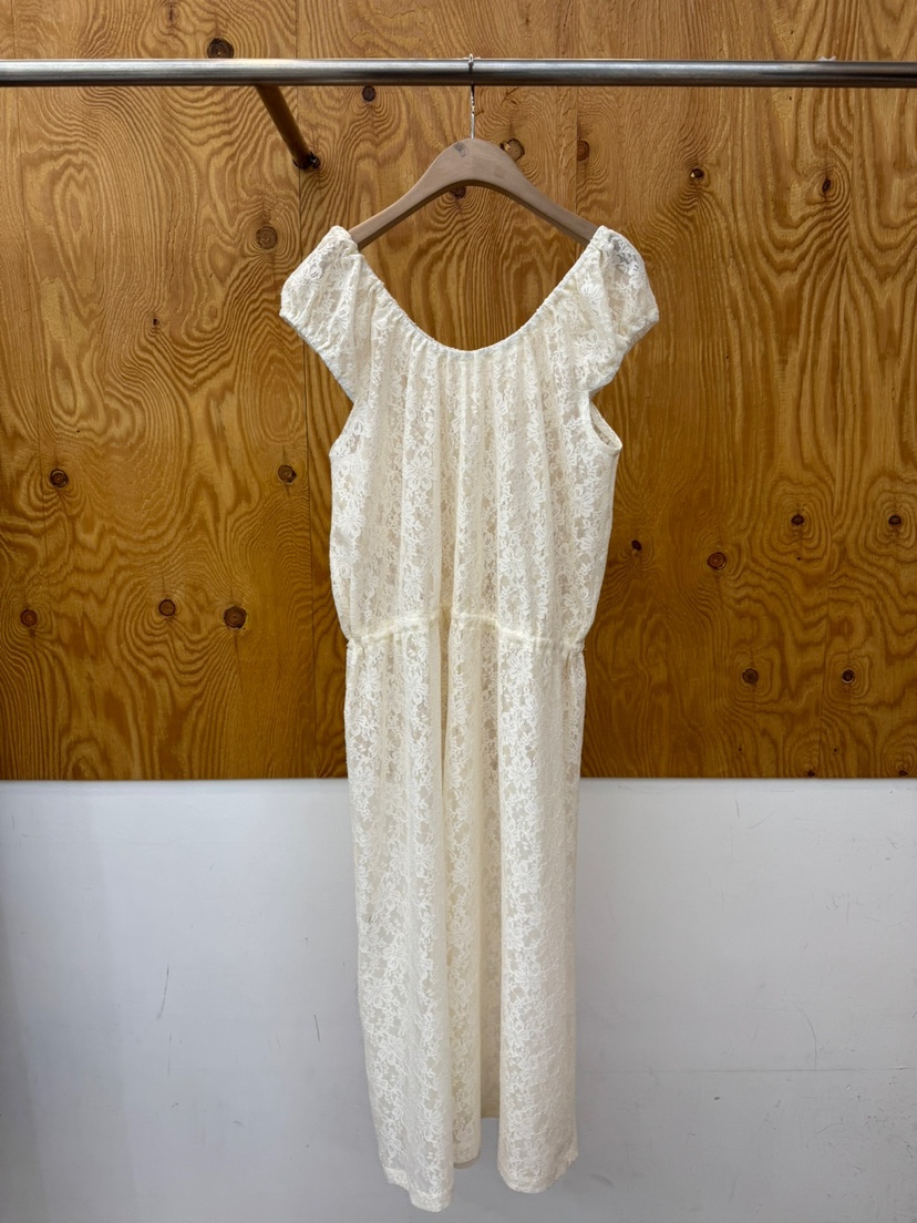 PROJECTVIEW東大門直郵女裝新款真品推薦26春夏連衣裙蕾絲褶皺PROJECTVIEW連衣裙