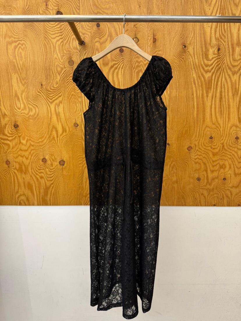 PROJECTVIEW東大門直郵女裝新款真品推薦26春夏連衣裙蕾絲褶皺PROJECTVIEW連衣裙圖色2