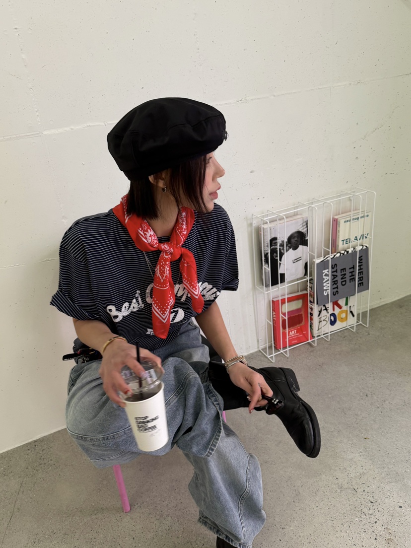 OKIE東大門直郵女裝新品推薦熱賣真品時尚職業人氣休閑T恤OKIET恤