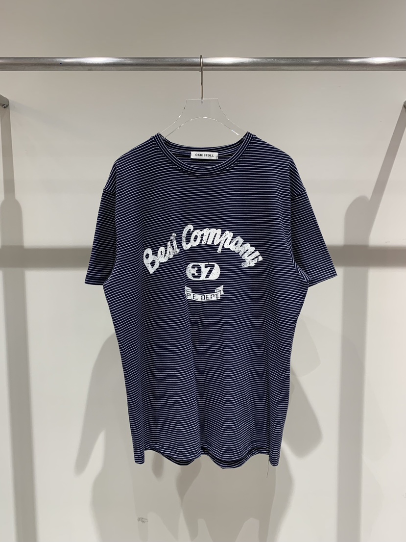 OKIE東大門直郵女裝新品推薦熱賣真品時尚職業人氣休閑T恤OKIET恤圖色2