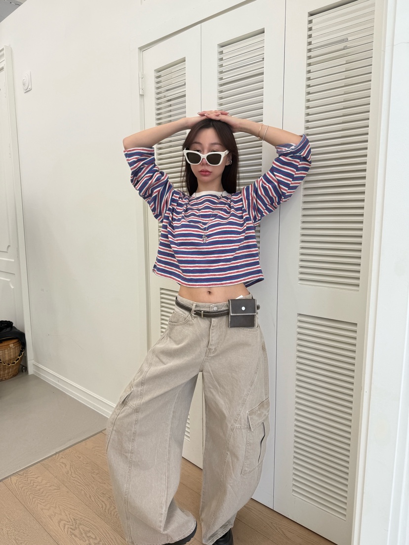 LUMIPLE韓國直郵女裝新款推薦26春夏休閑真品時尚人氣休閑褲LUMIPLE休閑褲