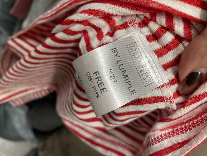 LUMIPLE韓國代購女裝新款休閑熱賣人氣時尚26春夏長袖T恤LUMIPLE長袖T恤