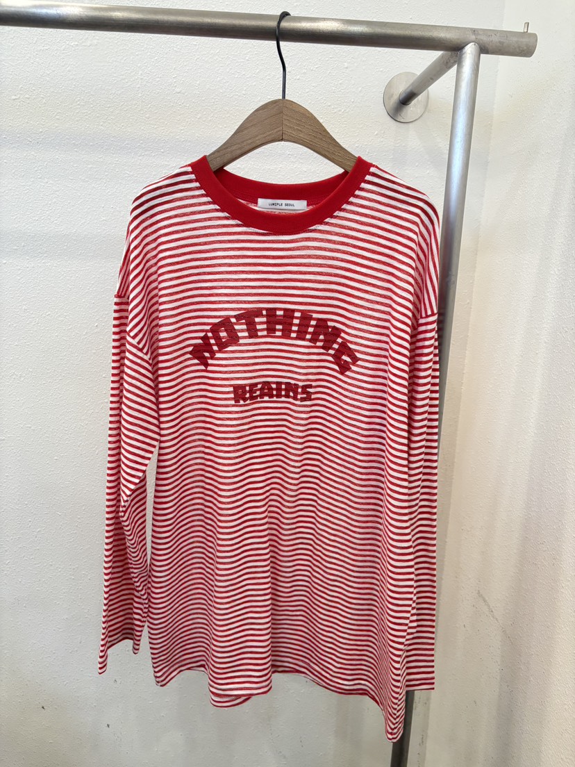 LUMIPLE韓國代購女裝新款休閑熱賣人氣時尚26春夏長袖T恤LUMIPLE長袖T恤圖色2