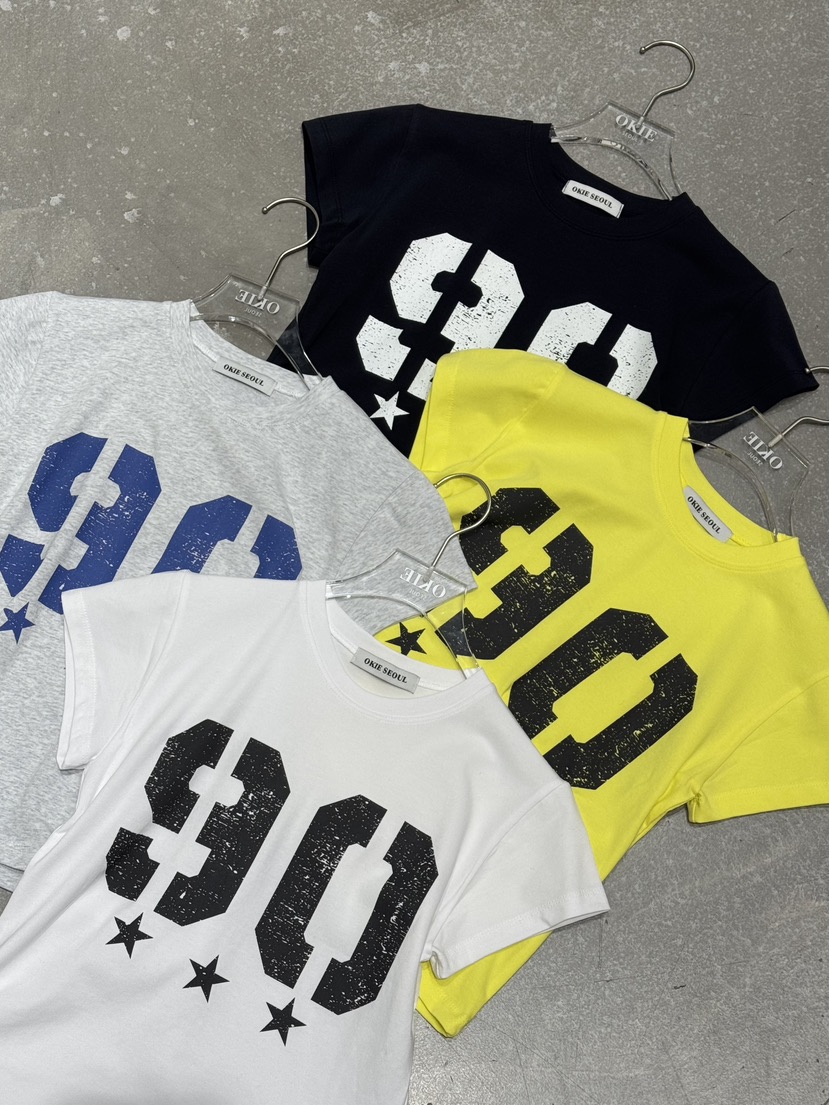 OKIE韓國直郵女士新款時尚人氣26春夏推薦休閑熱賣職業T恤OKIET恤