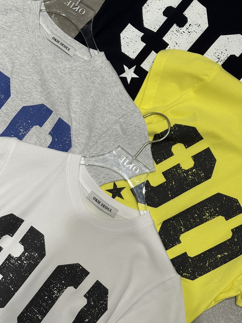 OKIE韓國直郵女士新款時尚人氣26春夏推薦休閑熱賣職業T恤OKIET恤