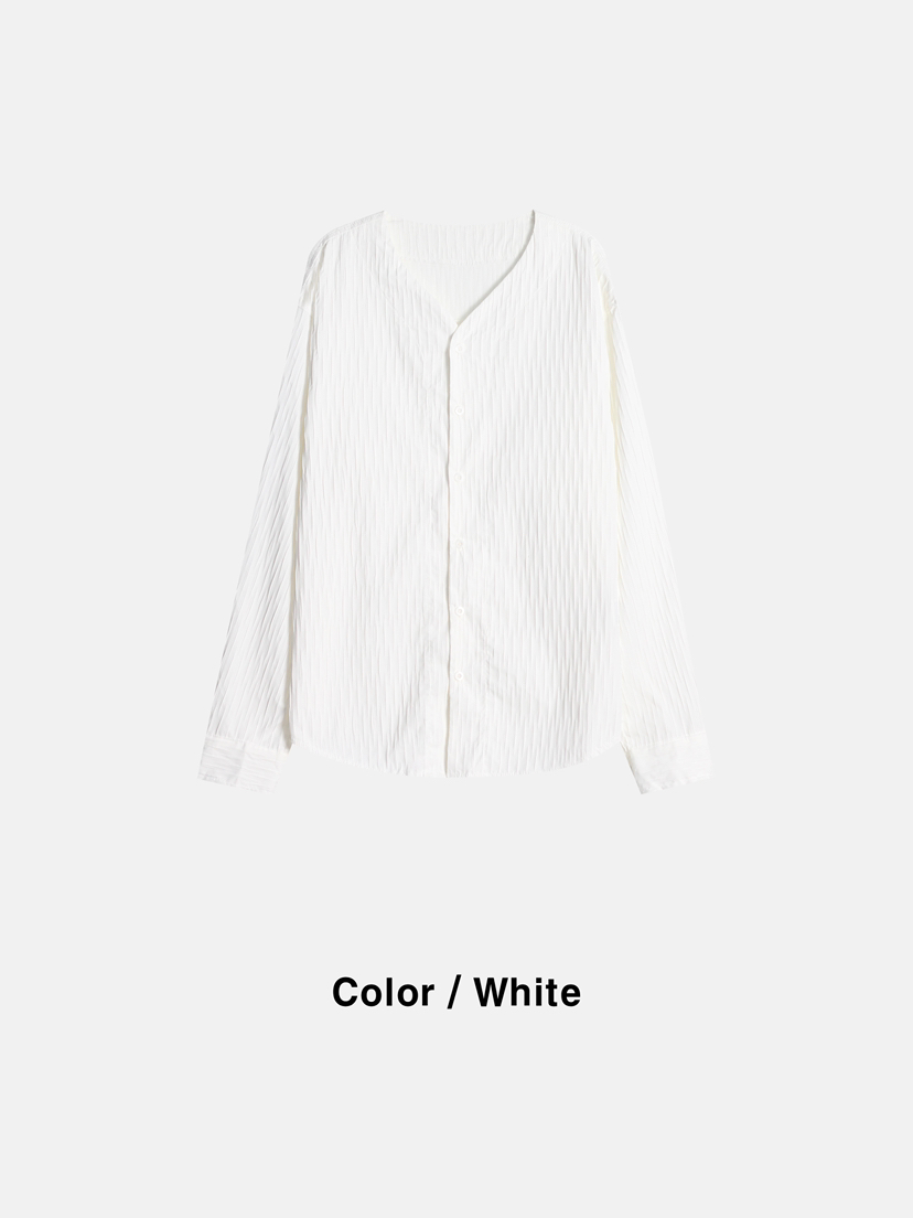 DESIGN BY YOUNG MIN韓國代購女士新品時尚襯衫蕾絲衫男女同款DESIGN BY YOUNG MIN襯衫/蕾絲衫圖色1