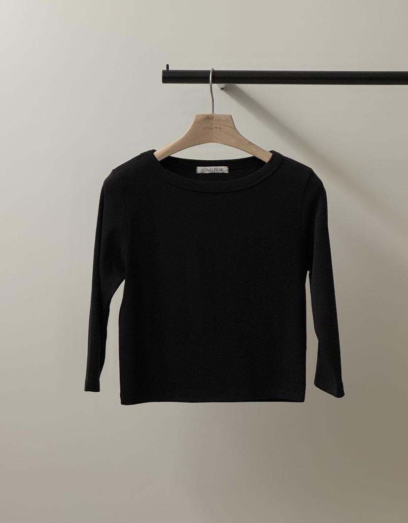 LONG PEAK東大門實拍女裝新款人氣時尚推薦26春夏長袖T恤船領LONG PEAK長袖T恤圖色4