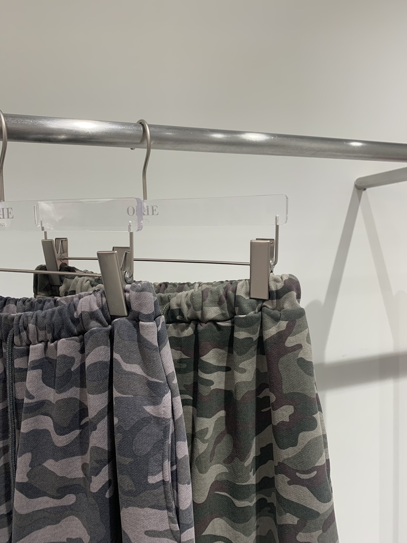 OKIE東大門直郵女裝新款休閑熱賣職業26春夏人氣休閑褲迷彩OKIE休閑褲