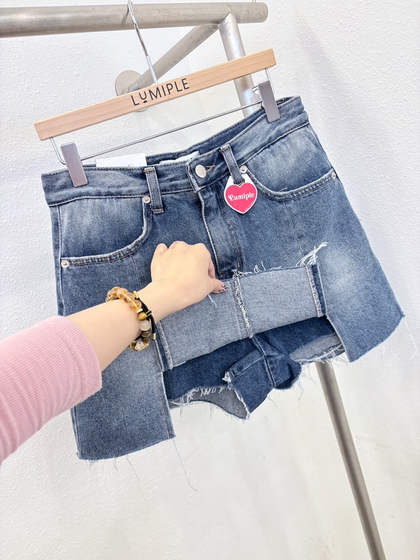 LUMIPLE韓國直郵女士新款職業休閑推薦時尚熱賣人氣真品裙褲LUMIPLE裙褲