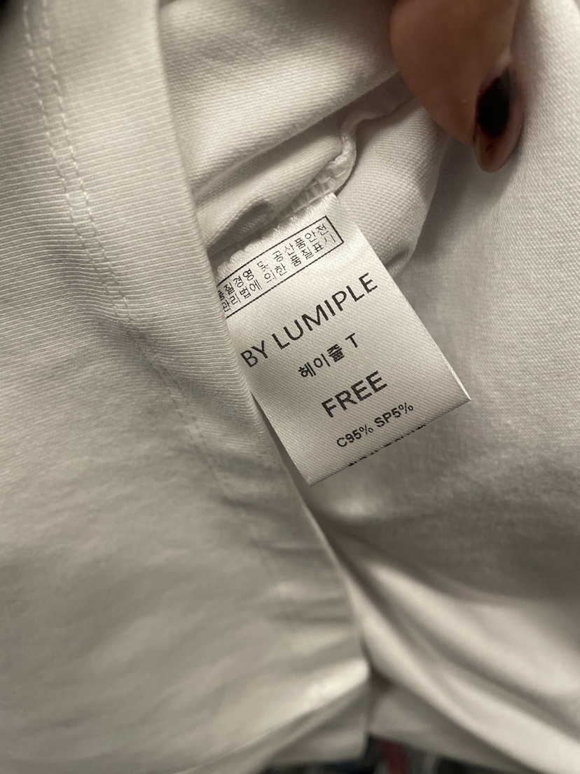 LUMIPLE韓國代購女士新款休閑時尚26春夏職業人氣熱賣T恤LUMIPLET恤