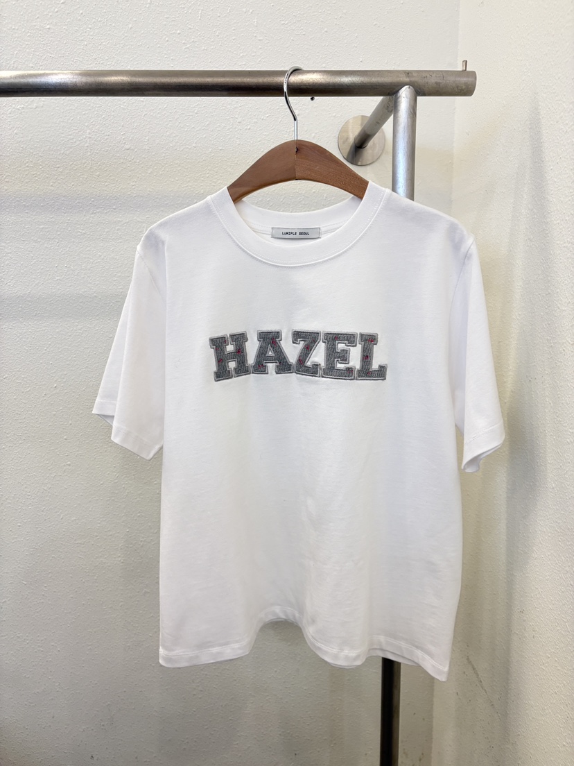 LUMIPLE韓國代購女士新款休閑時尚26春夏職業人氣熱賣T恤LUMIPLET恤圖色2