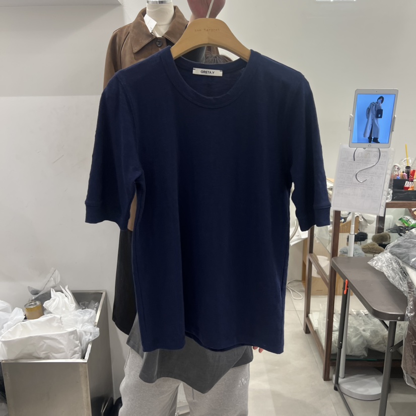 ANN MARGRET韓國直郵女裝新款休閑T恤GRETA.YT恤圖色2