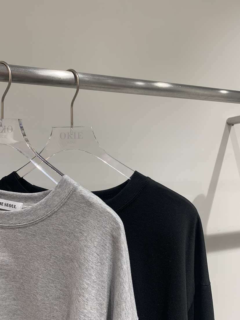 OKIE韓國直郵女裝新品推薦職業人氣休閑26春夏長袖T恤假兩件OKIE長袖T恤