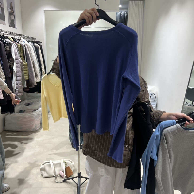 BROT韓國直郵女士新品熱賣時尚人氣真品職業推薦休閑長袖T恤BROT長袖T恤