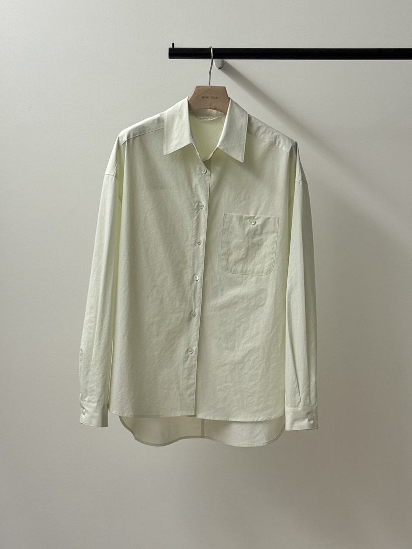 LONG PEAK東大門代購女裝新品真品職業推薦襯衫蕾絲衫棉LONG PEAK襯衫/蕾絲衫圖色4