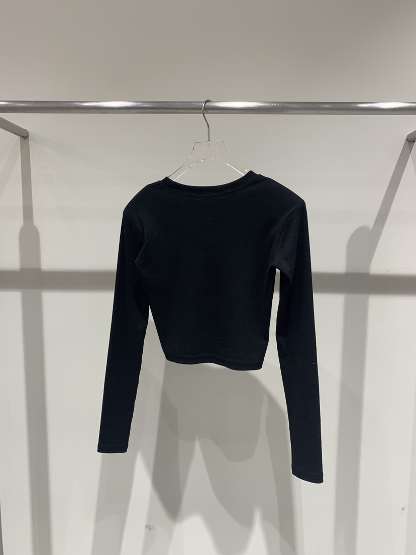 OKIE韓國代購女裝新品休閑人氣真品推薦職業熱賣26春夏長袖T恤OKIE長袖T恤