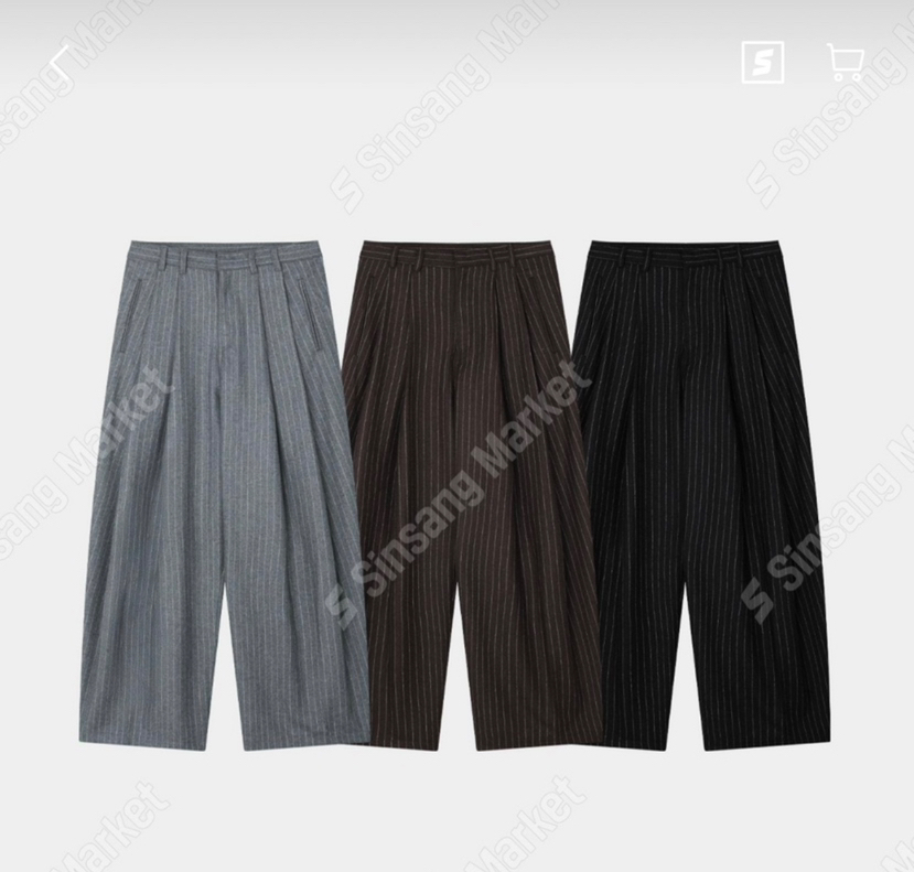 OWN東大門代購女裝新品職業推薦休閑真品人氣熱賣26春夏休閑褲OWN休閑褲圖色2左二色