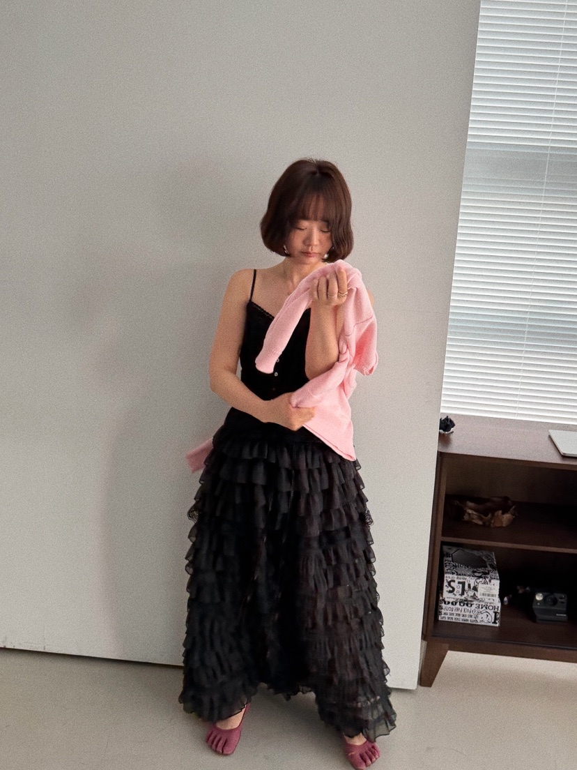 OLI SEOUL東大門實拍女裝新品時尚推薦熱賣人氣真品長裙OLI SEOUL長裙