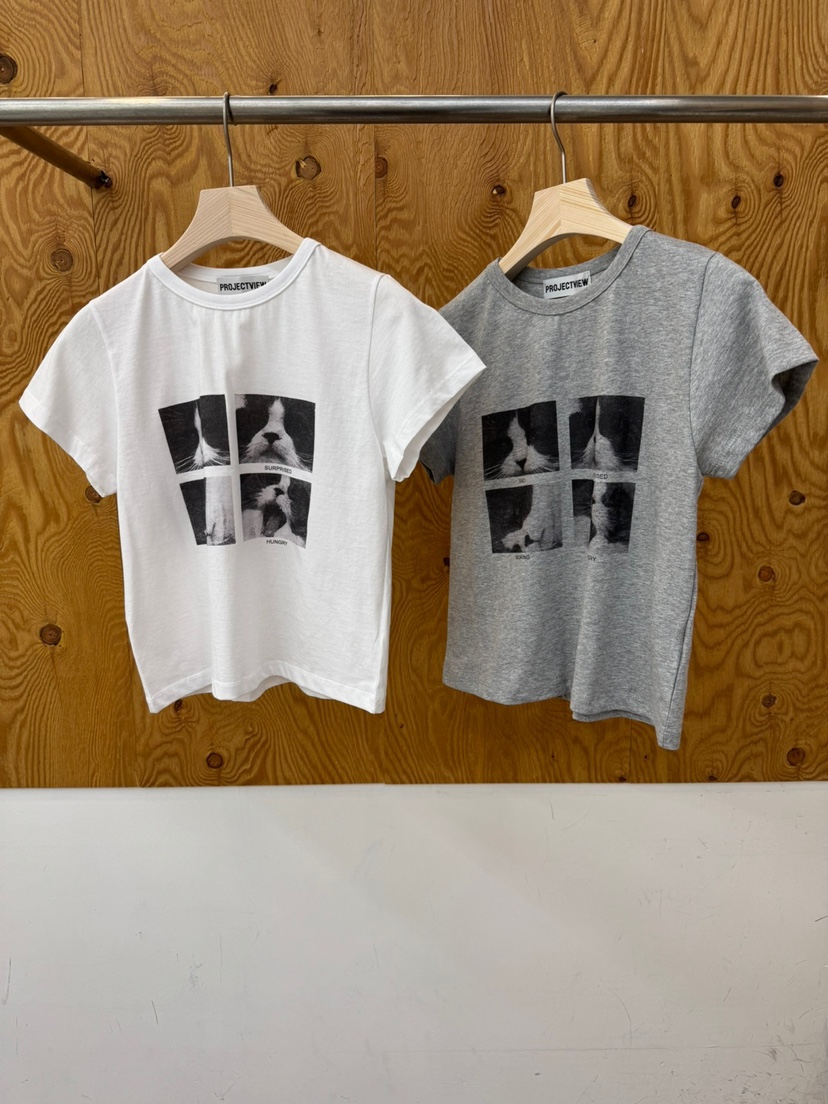 PROJECTVIEW韓國代購女士新款熱賣26春夏休閑推薦時尚T恤PROJECTVIEWT恤