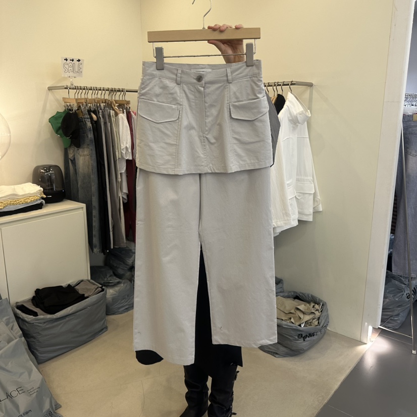 MONDAYMORING東大門實拍女裝新款熱賣休閑職業推薦26春夏裙褲MONDAYMORING裙褲圖色2