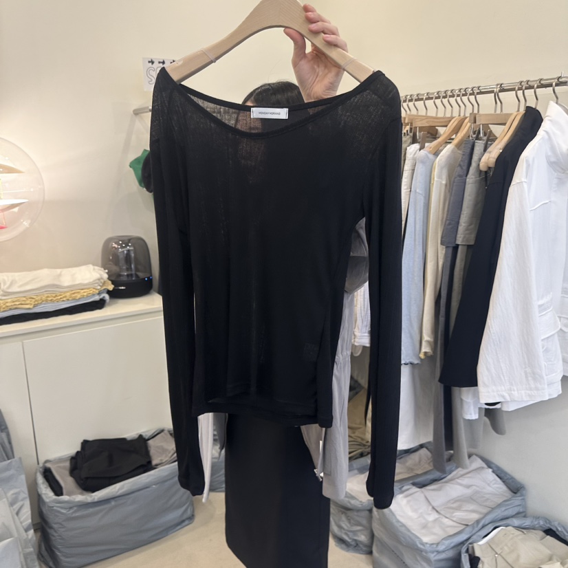 MONDAYMORING東大門直郵女裝新款26春夏時尚休閑熱賣長袖T恤MONDAYMORING長袖T恤圖色4