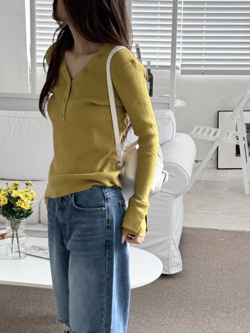 BUTTER-P韓國代購女裝新品職業推薦時尚26春季休閑針織衫BUTTER-P針織衫