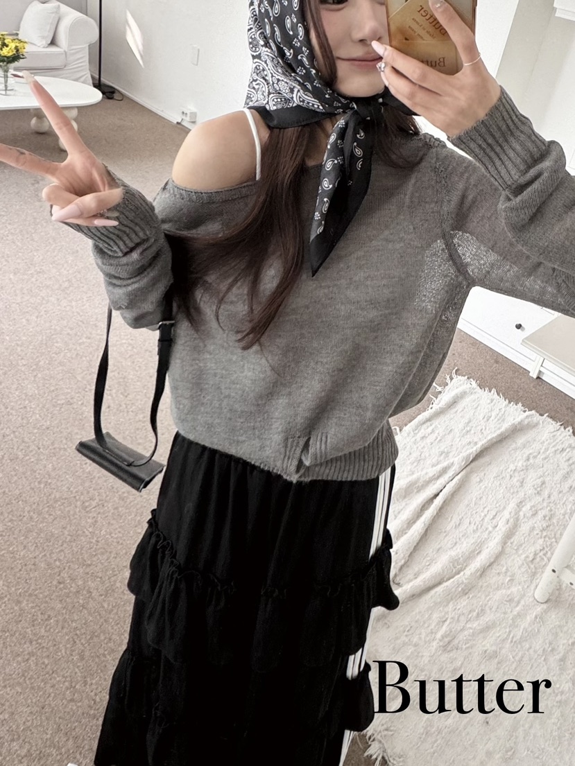 BUTTER-P東大門實拍女裝新款職業26春季人氣推薦熱賣針織衫BUTTER-P針織衫