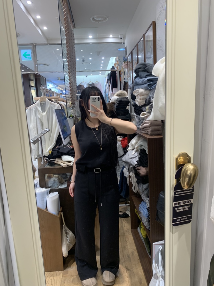 DE GO YOU韓國代購女裝新品職業休閑人氣時尚熱賣休閑褲DE GO YOU休閑褲