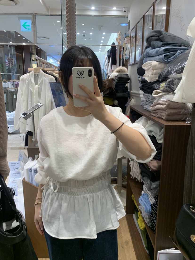 DE GO YOU韓國代購女裝新品職業休閑時尚熱賣襯衫蕾絲衫DE GO YOU襯衫/蕾絲衫