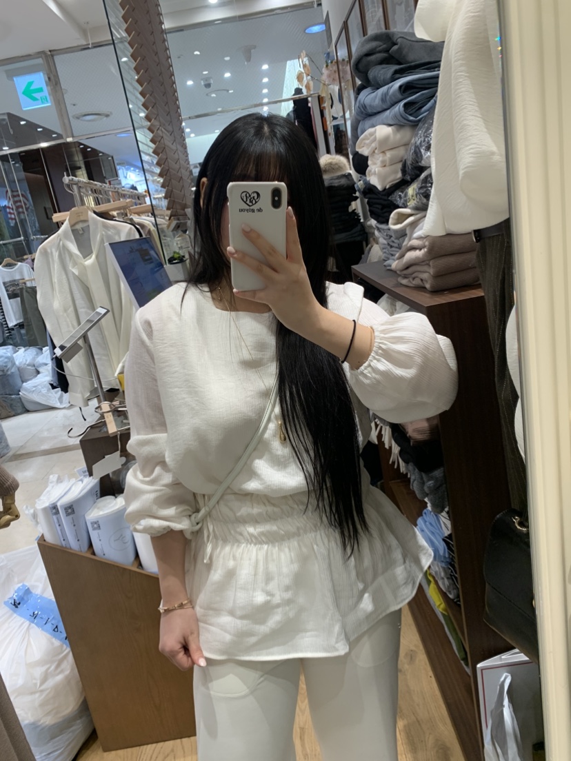 DE GO YOU韓國代購女裝新品職業休閑時尚熱賣襯衫蕾絲衫DE GO YOU襯衫/蕾絲衫