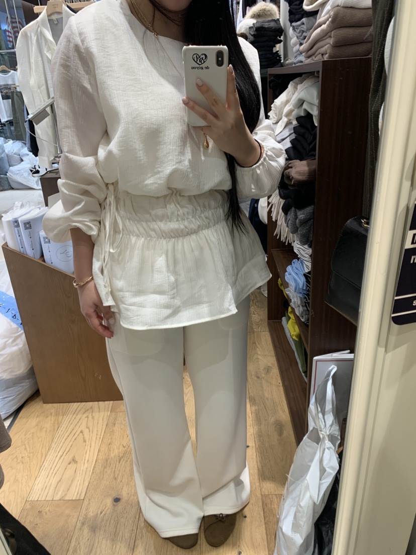 DE GO YOU韓國代購女裝新品職業休閑時尚熱賣襯衫蕾絲衫DE GO YOU襯衫/蕾絲衫